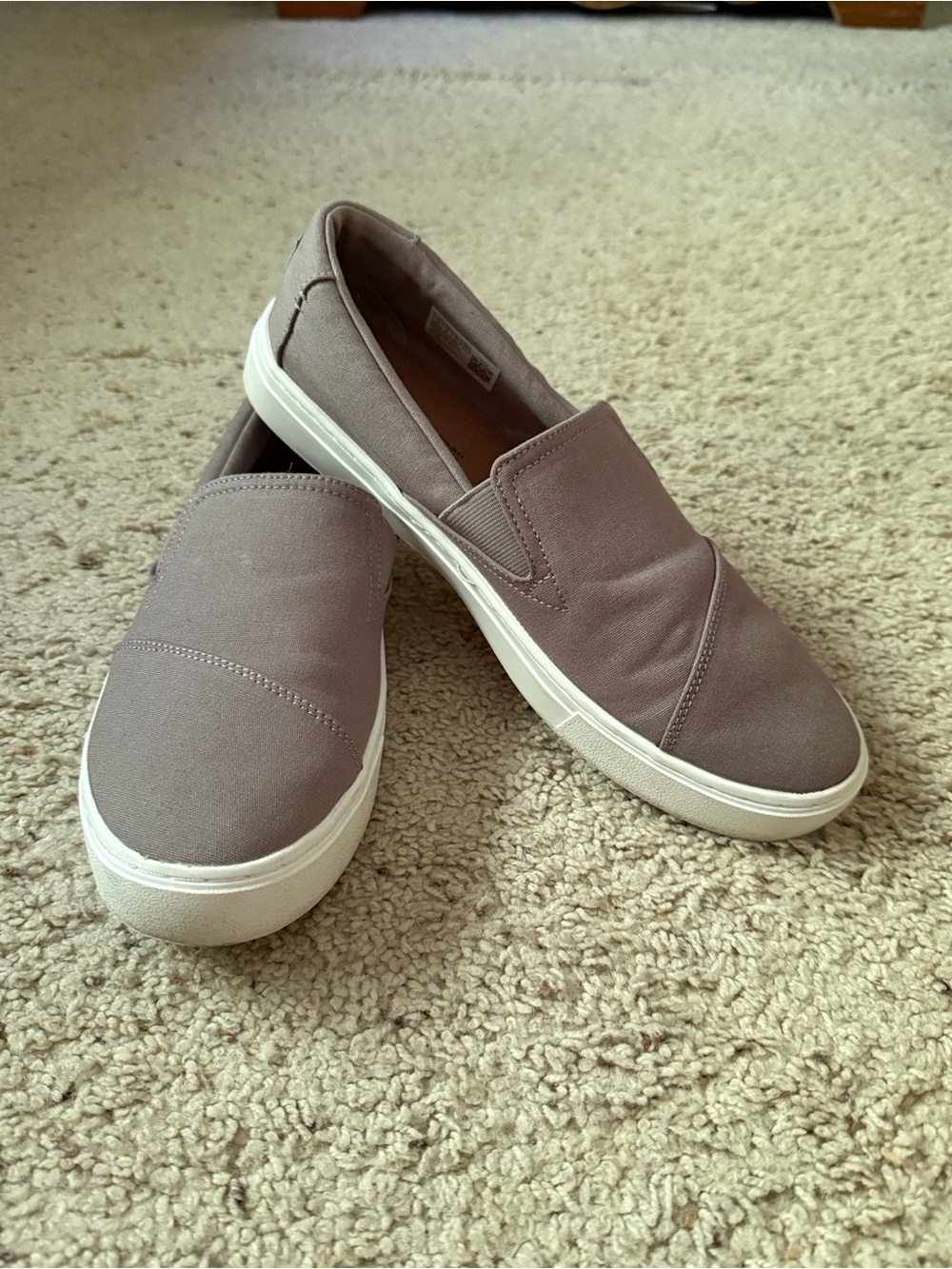 Slip-On Canvas Sneakers in gray